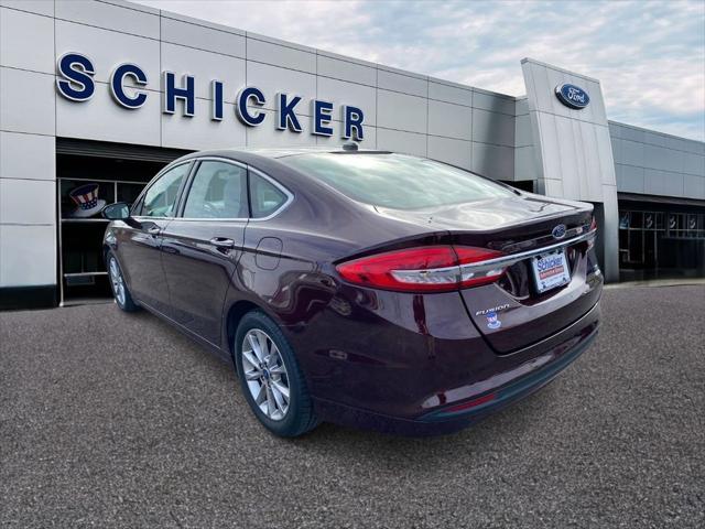 used 2017 Ford Fusion car, priced at $16,473