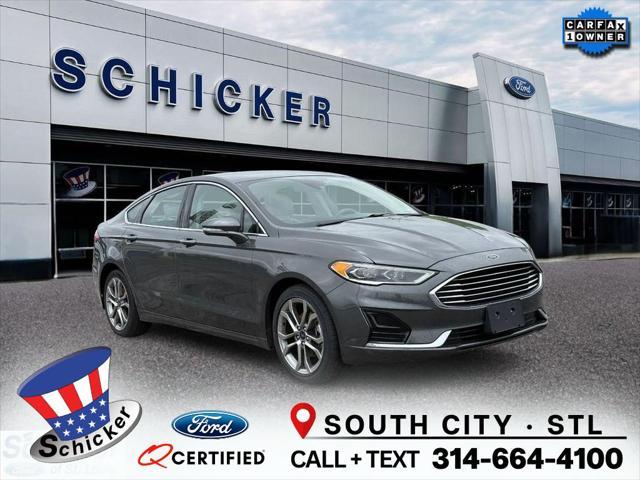 used 2019 Ford Fusion car, priced at $18,399