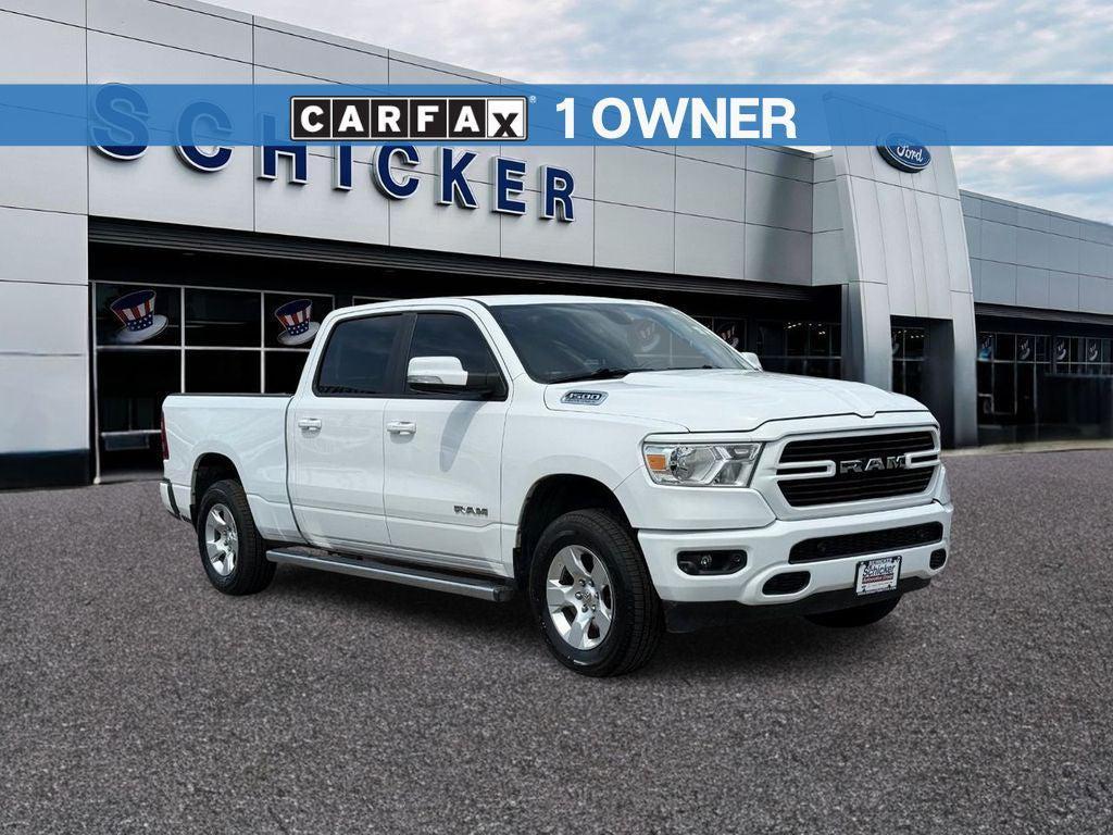 used 2021 Ram 1500 car, priced at $27,582