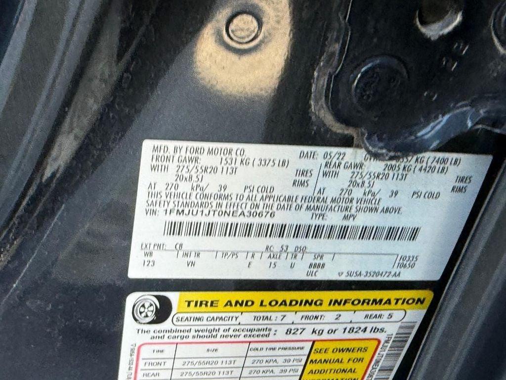 used 2022 Ford Expedition car, priced at $35,000