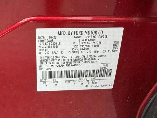 used 2024 Ford Edge car, priced at $27,636