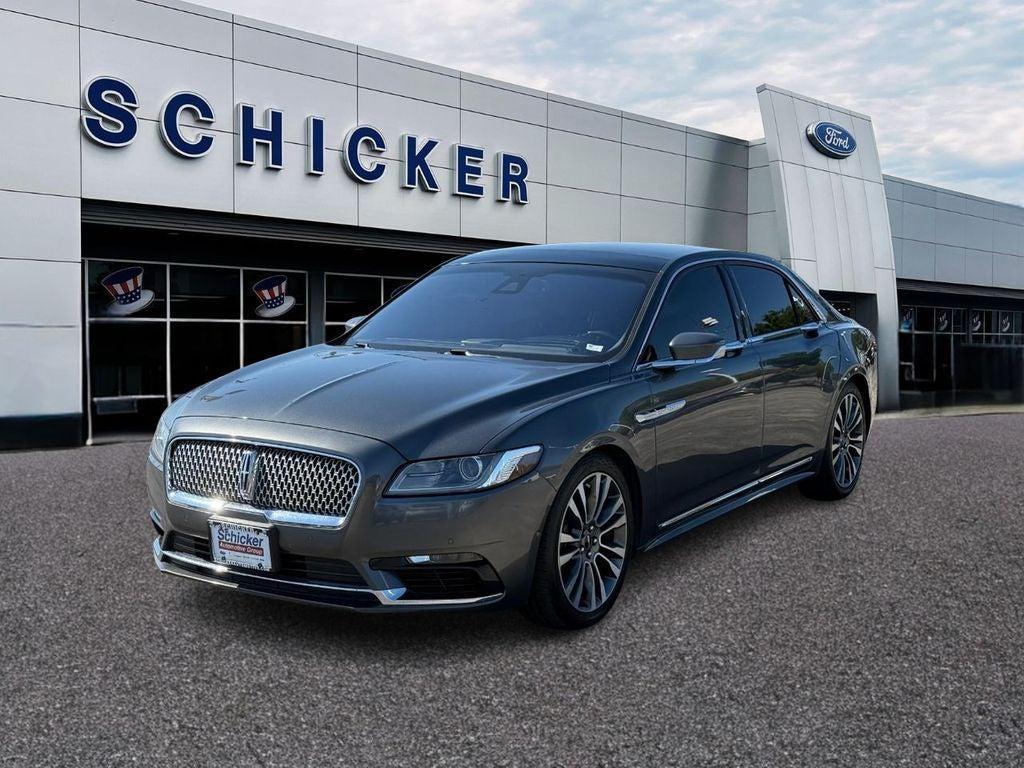 used 2019 Lincoln Continental car, priced at $25,169