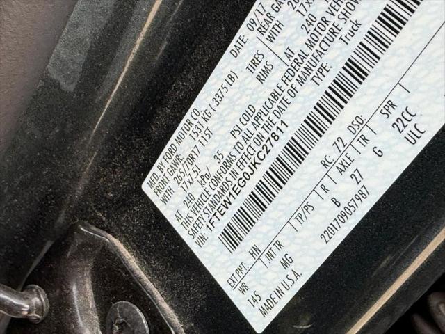 used 2018 Ford F-150 car, priced at $25,998