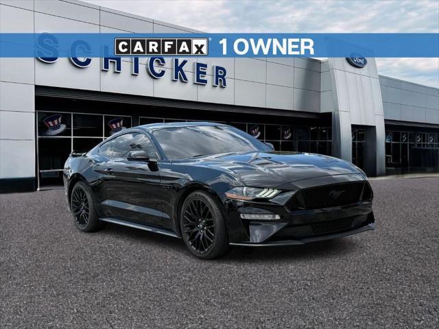 used 2022 Ford Mustang car, priced at $37,454