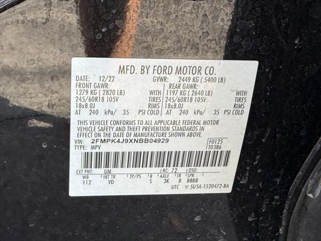 used 2022 Ford Edge car, priced at $22,906