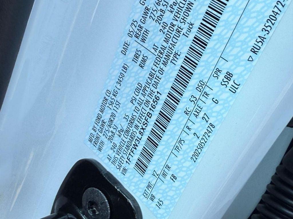 new 2025 Ford F-150 car, priced at $57,105