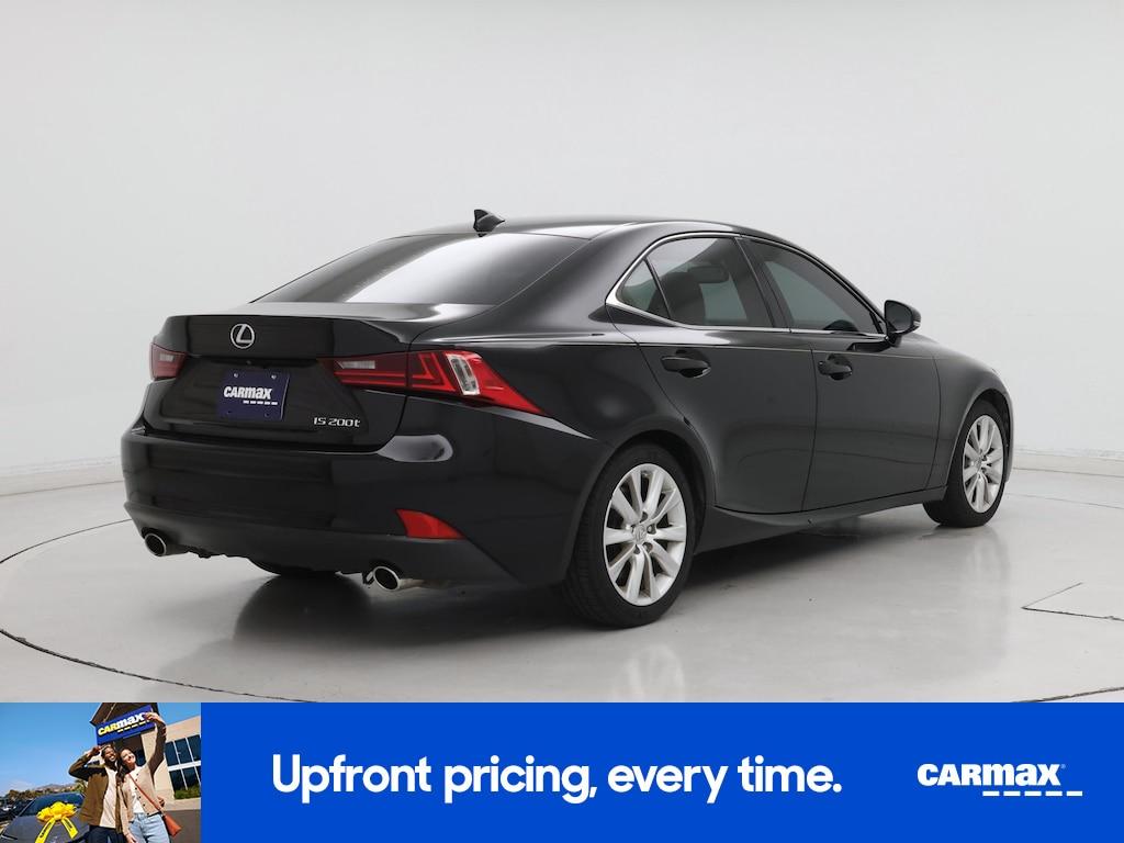 used 2016 Lexus IS 200t car, priced at $17,998