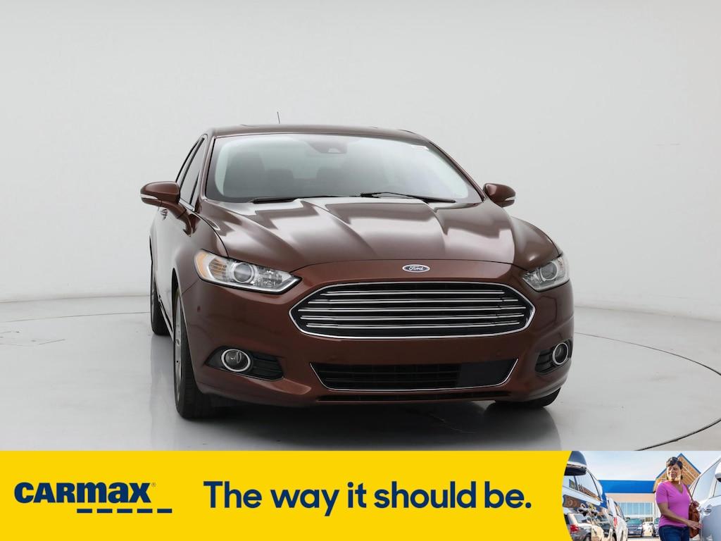 used 2015 Ford Fusion car, priced at $15,998