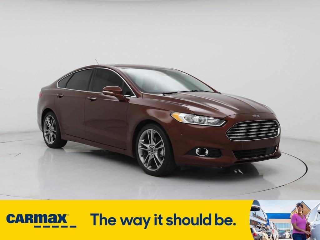 used 2015 Ford Fusion car, priced at $15,998