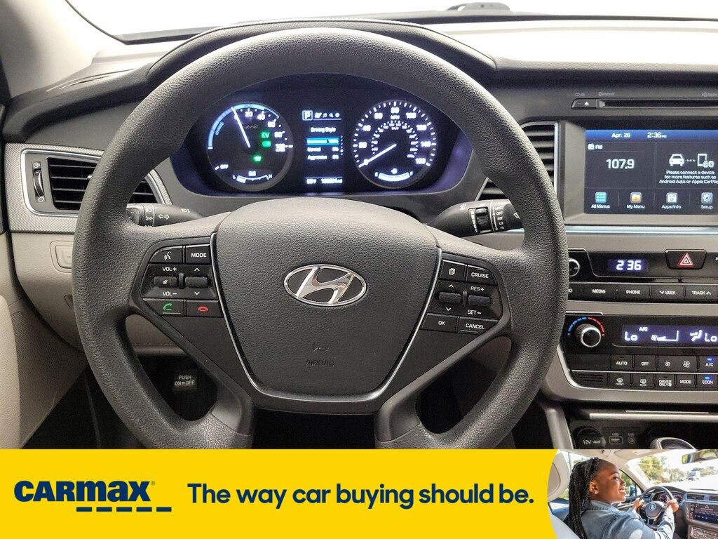 used 2017 Hyundai Sonata Hybrid car, priced at $14,599