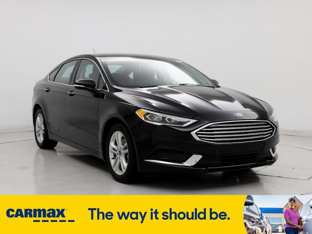 used 2018 Ford Fusion car, priced at $17,998