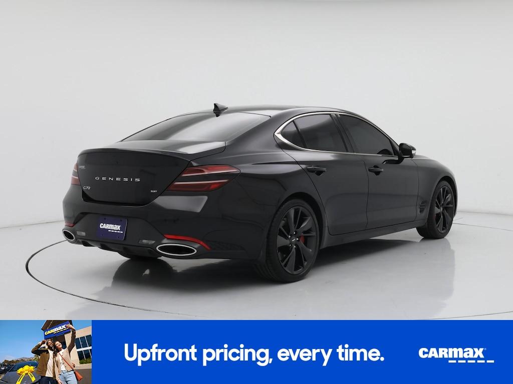 used 2023 Genesis G70 car, priced at $38,998