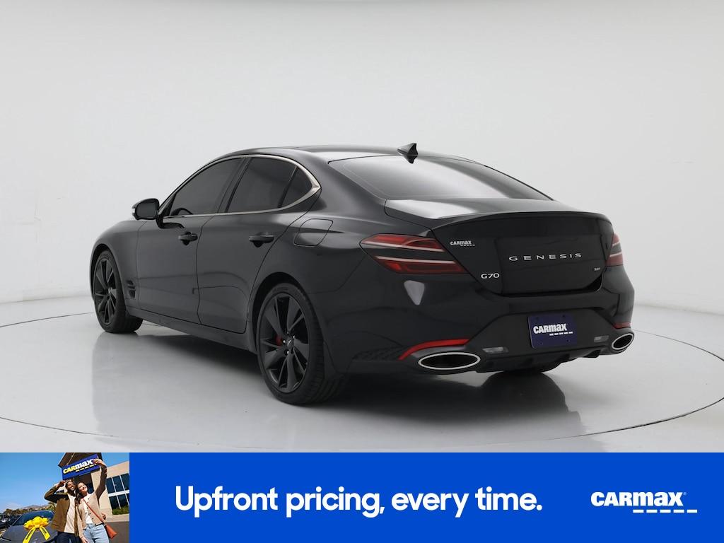 used 2023 Genesis G70 car, priced at $38,998
