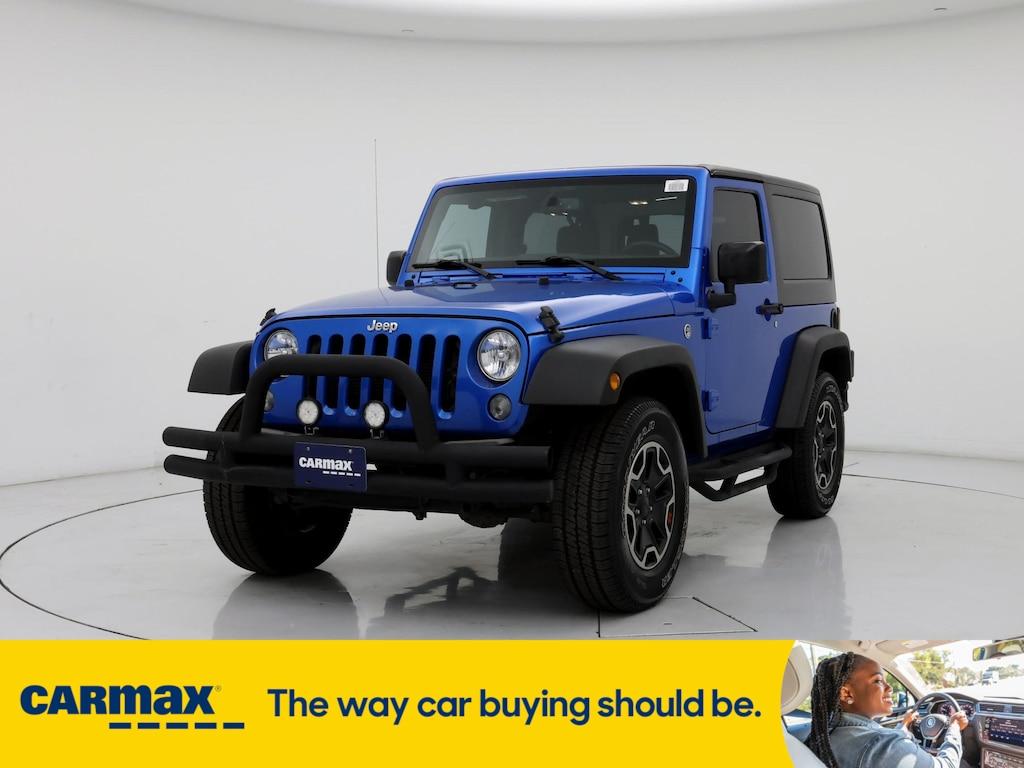 used 2016 Jeep Wrangler car, priced at $21,998