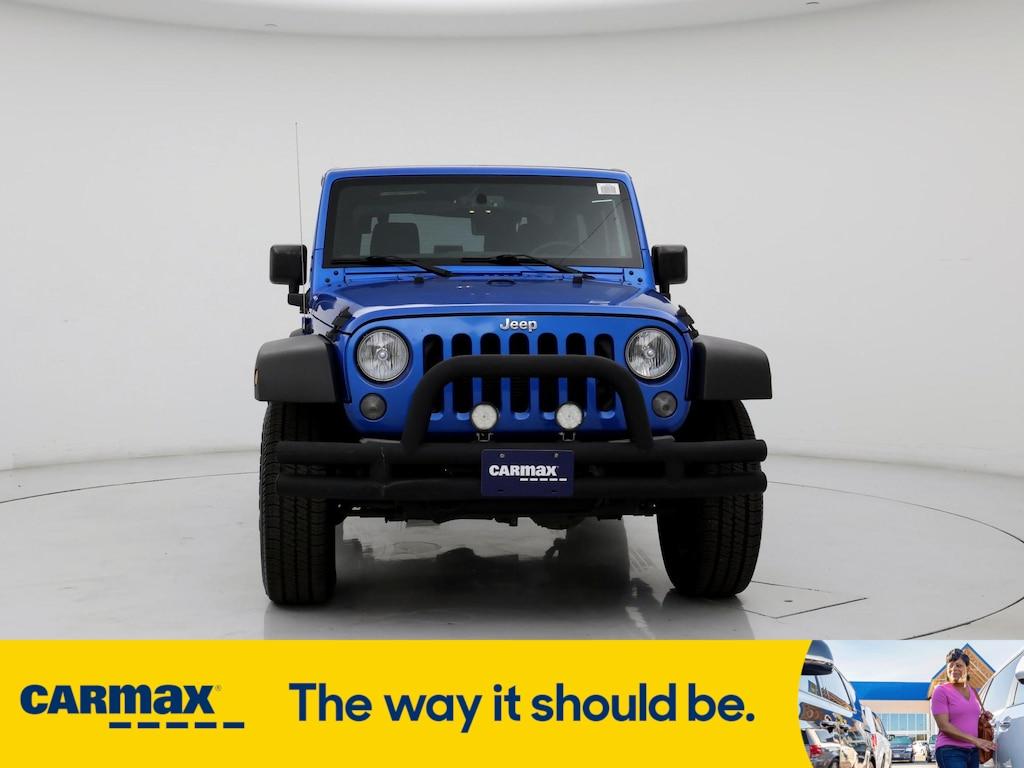 used 2016 Jeep Wrangler car, priced at $21,998