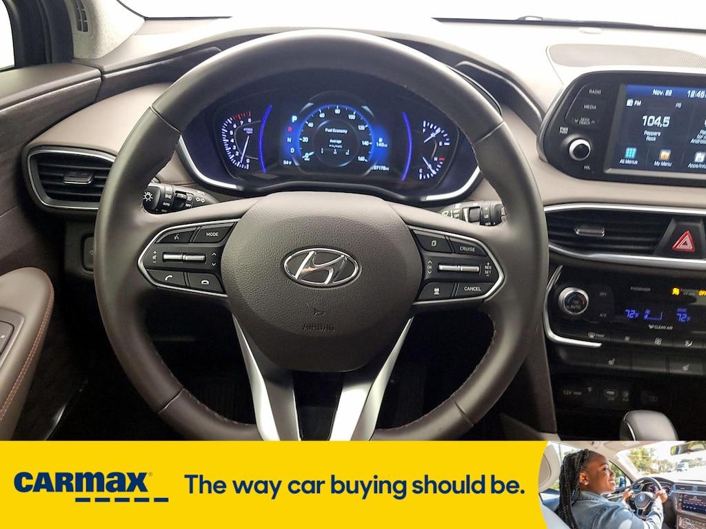 used 2020 Hyundai Santa Fe car, priced at $21,998