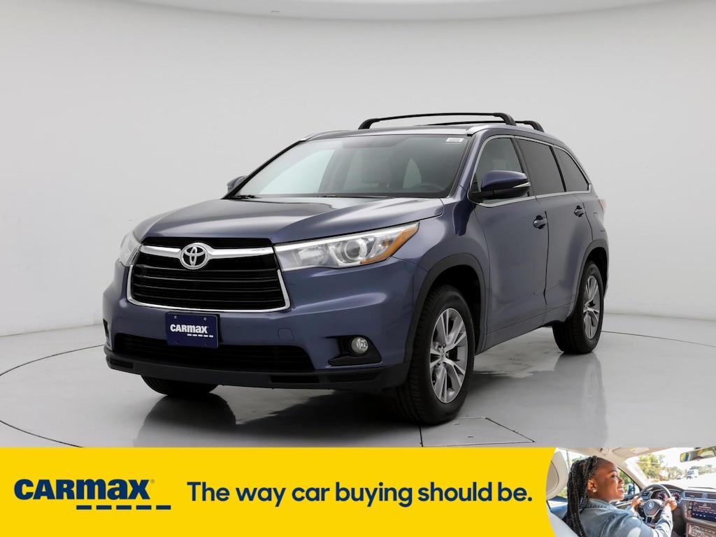 used 2015 Toyota Highlander car, priced at $23,998