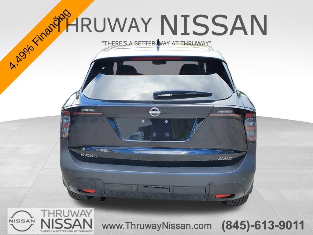 new 2025 Nissan Kicks car, priced at $24,592