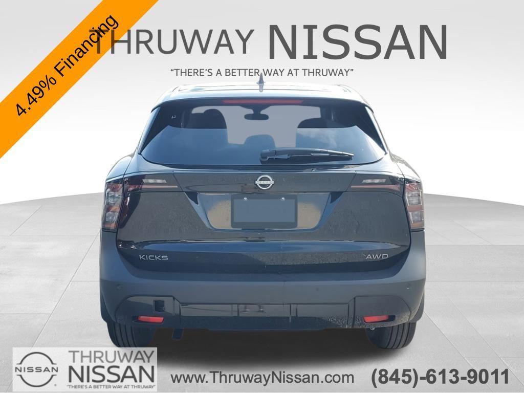 new 2025 Nissan Kicks car, priced at $26,953