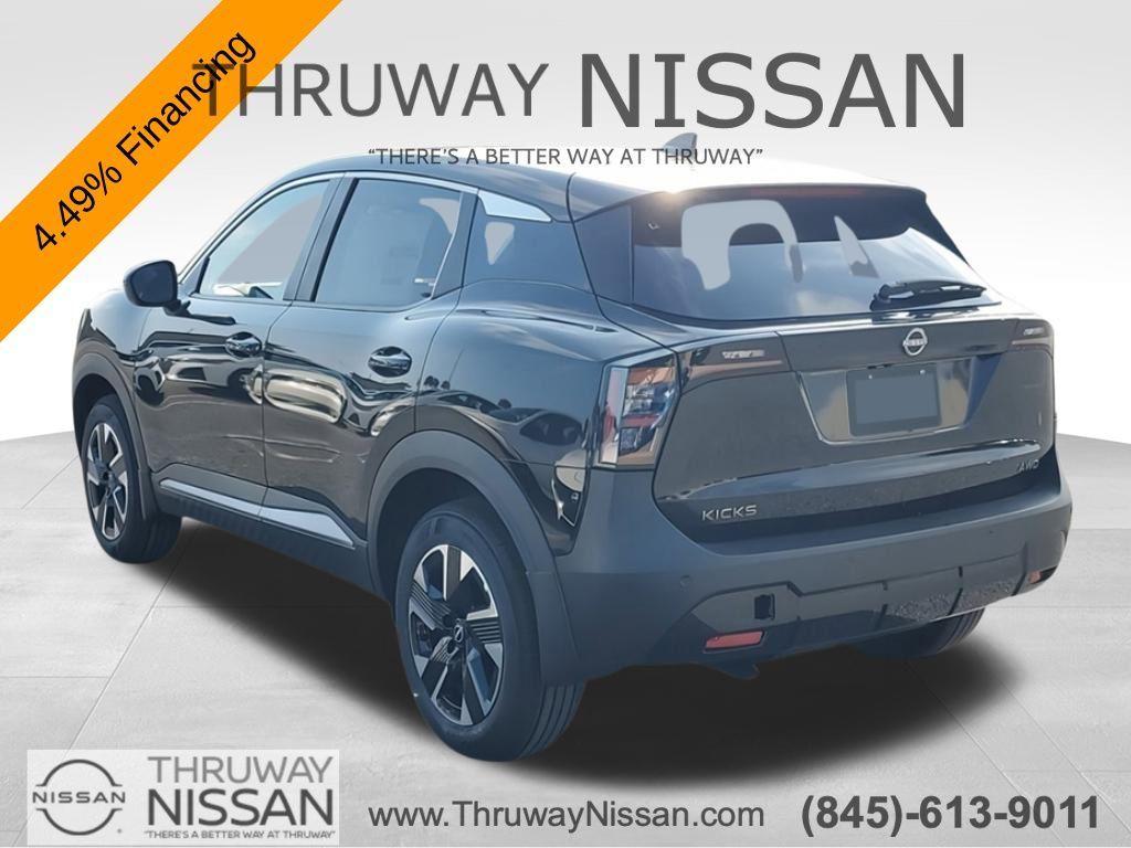 new 2025 Nissan Kicks car, priced at $26,953
