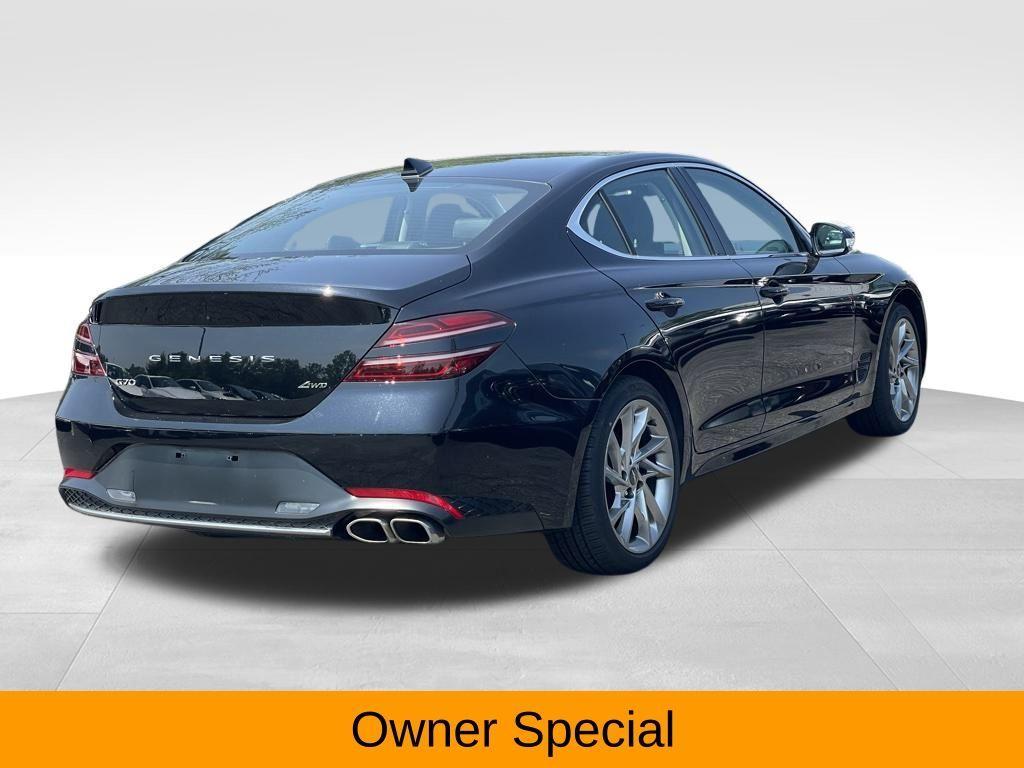 used 2022 Genesis G70 car, priced at $29,235