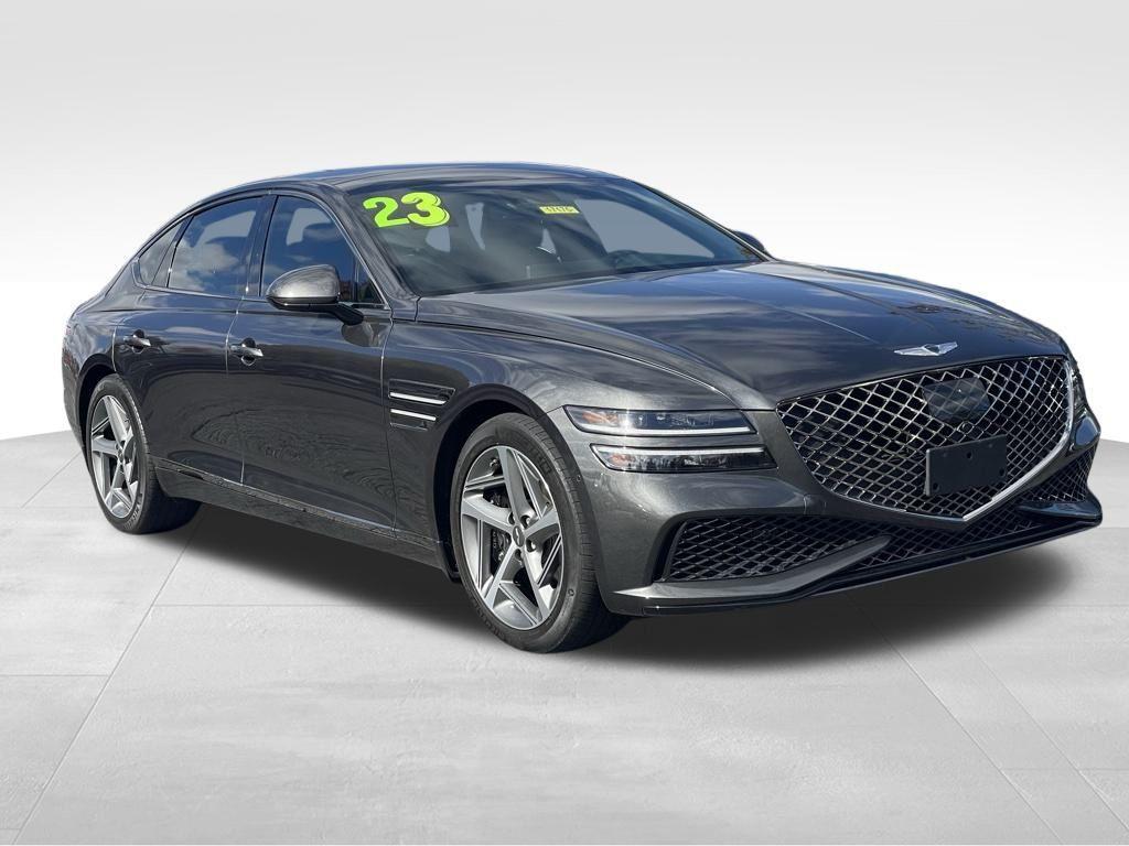 used 2023 Genesis G80 car, priced at $39,157