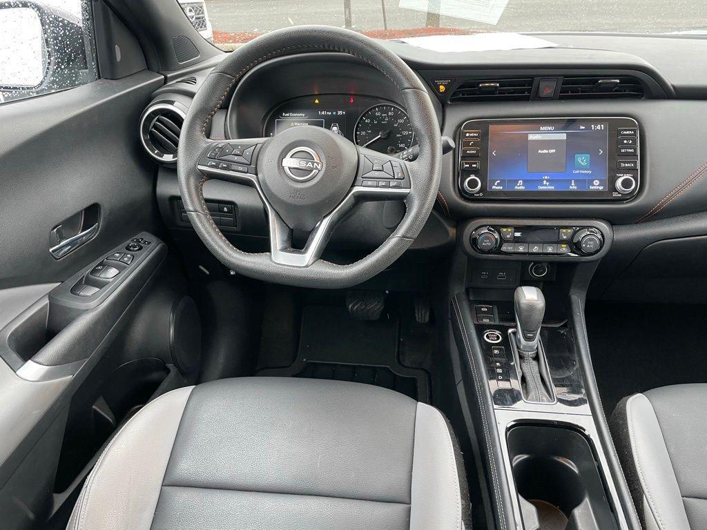used 2023 Nissan Kicks car, priced at $18,400