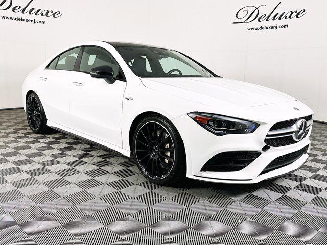 used 2022 Mercedes-Benz AMG CLA 35 car, priced at $36,439