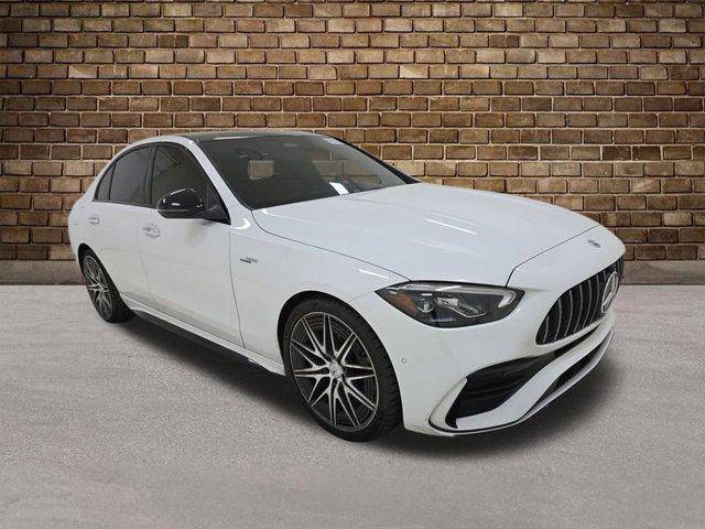 used 2023 Mercedes-Benz AMG C 43 car, priced at $48,839
