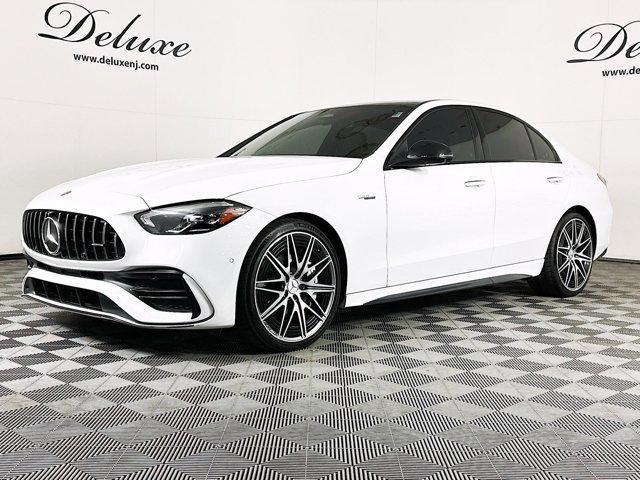 used 2023 Mercedes-Benz AMG C 43 car, priced at $47,839