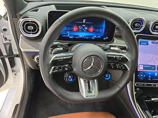 used 2023 Mercedes-Benz AMG C 43 car, priced at $48,839