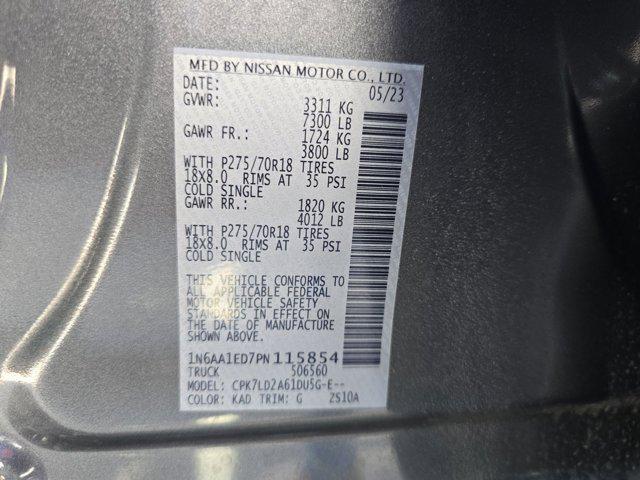 used 2023 Nissan Titan car