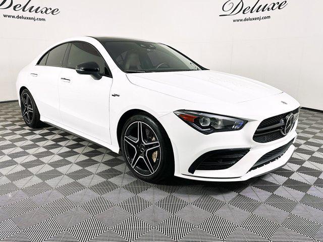 used 2022 Mercedes-Benz AMG CLA 35 car, priced at $36,839