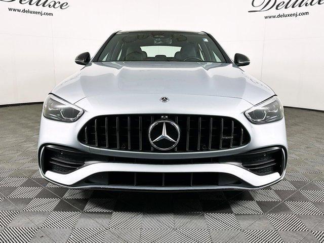 used 2023 Mercedes-Benz AMG C 43 car, priced at $44,758