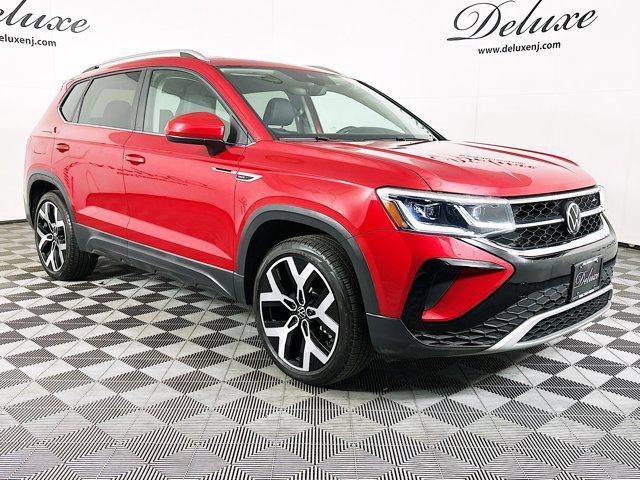 used 2023 Volkswagen Taos car, priced at $22,439