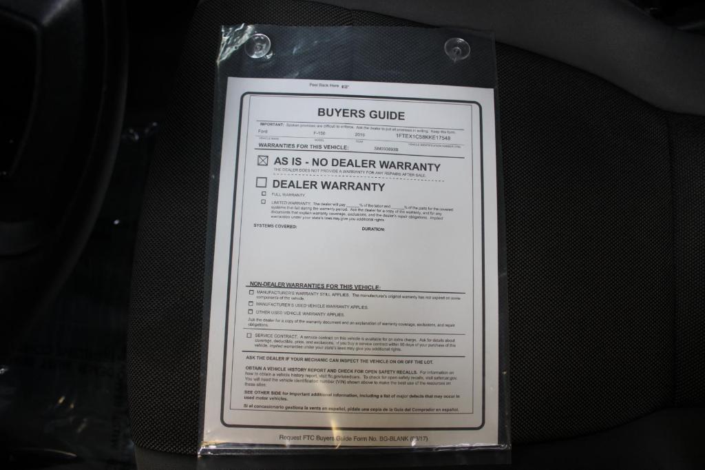 used 2019 Ford F-150 car, priced at $19,990