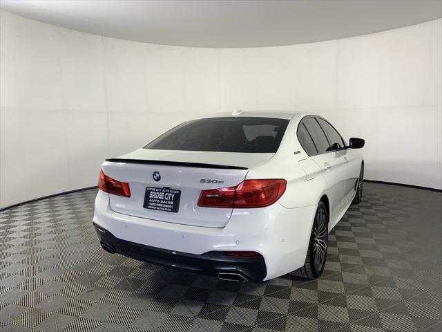 used 2018 BMW 530e car, priced at $17,500