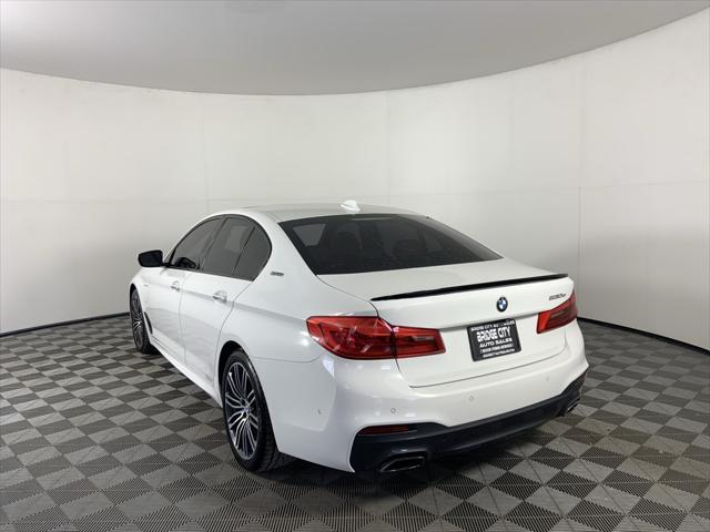 used 2018 BMW 530e car, priced at $17,500