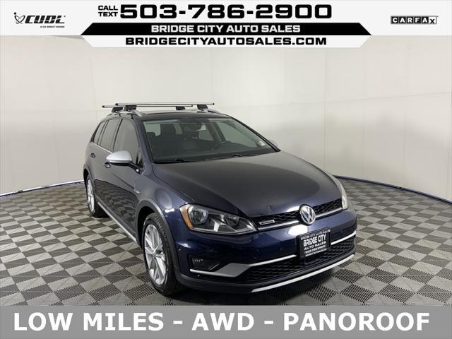 used 2017 Volkswagen Golf Alltrack car, priced at $16,500