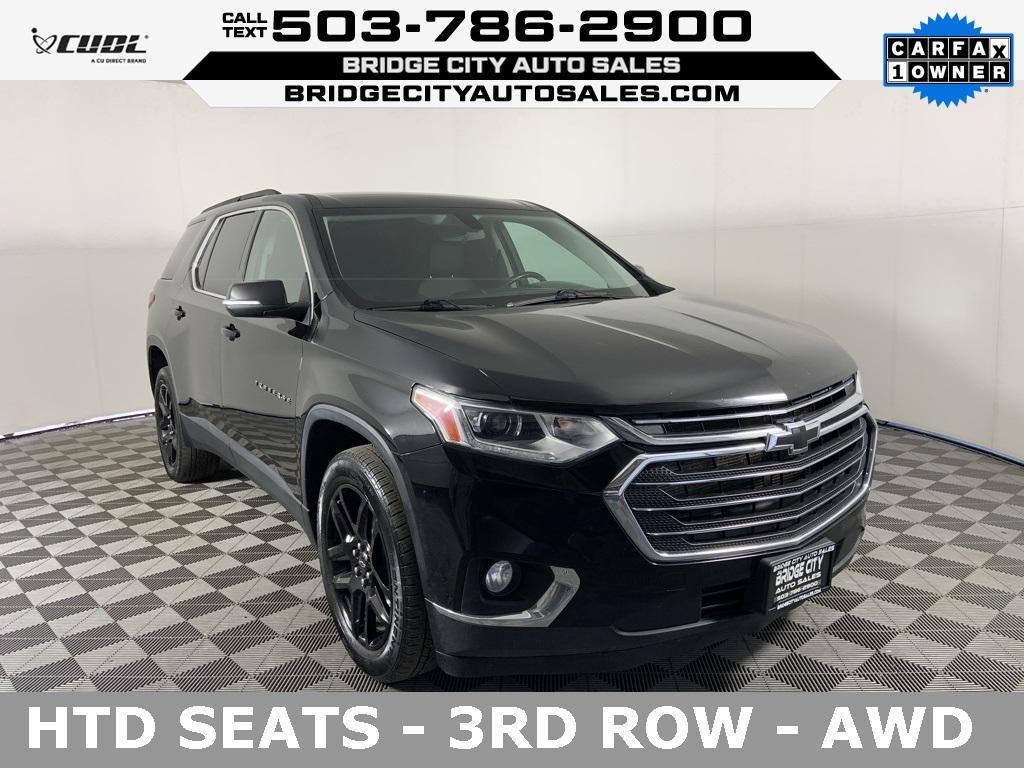 used 2021 Chevrolet Traverse car, priced at $25,499