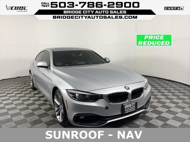 used 2019 BMW 430 Gran Coupe car, priced at $16,500