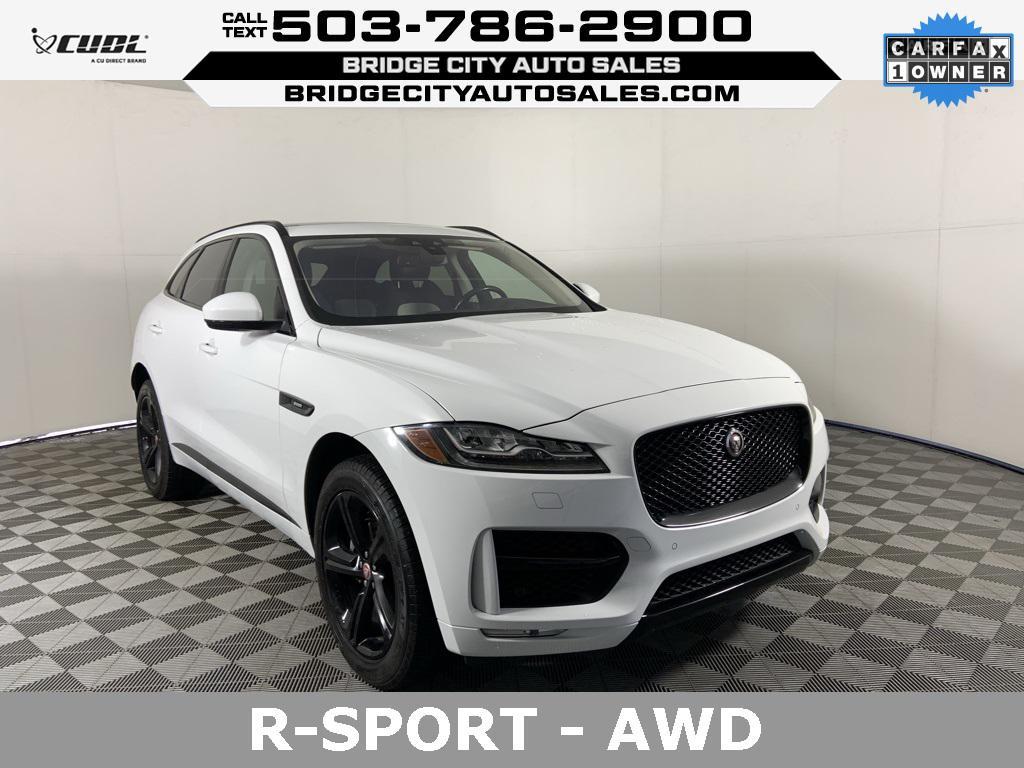 used 2017 Jaguar F-PACE car, priced at $17,998