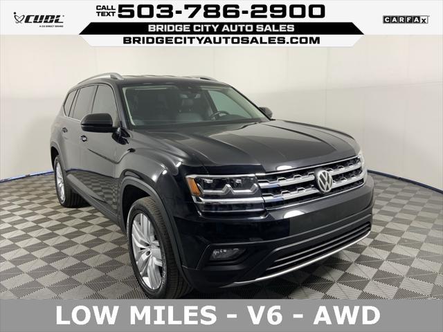 used 2019 Volkswagen Atlas car, priced at $26,451