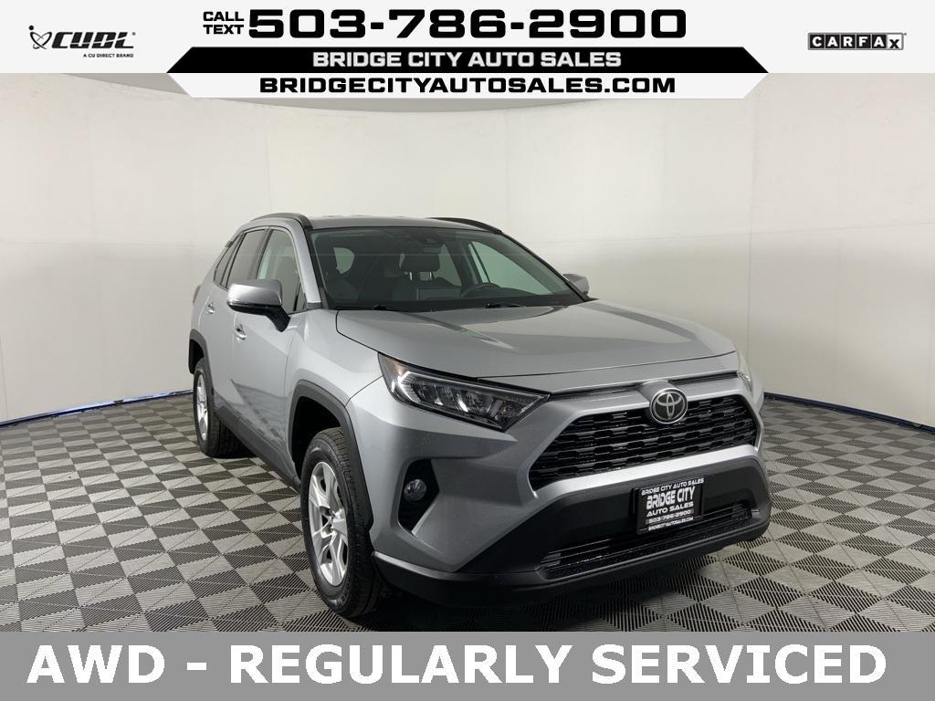 used 2021 Toyota RAV4 car, priced at $19,998