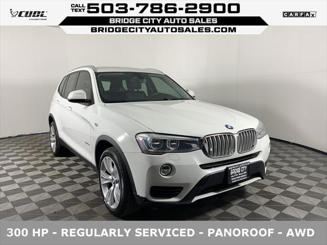 used 2016 BMW X3 car, priced at $14,500