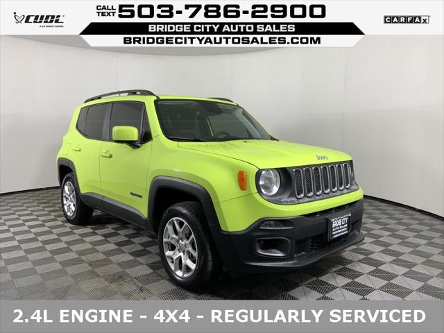 used 2018 Jeep Renegade car, priced at $16,988