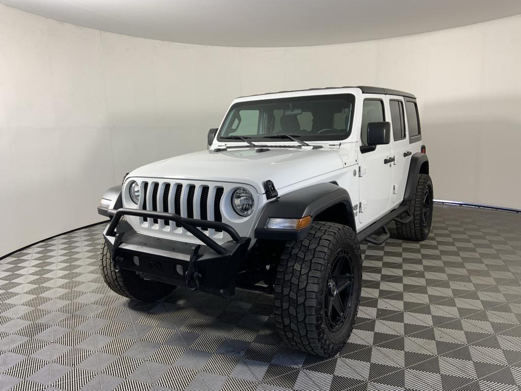 used 2019 Jeep Wrangler Unlimited car, priced at $22,988