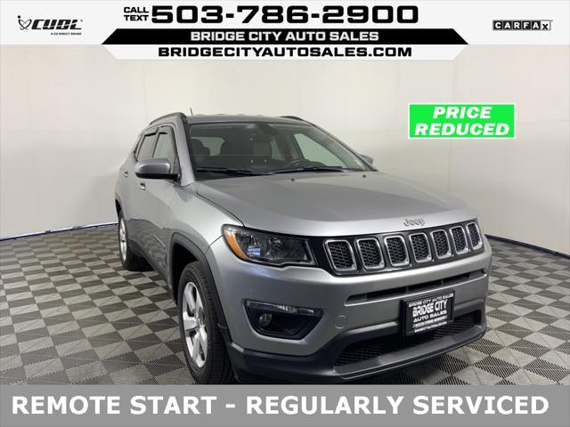 used 2018 Jeep Compass car, priced at $17,031
