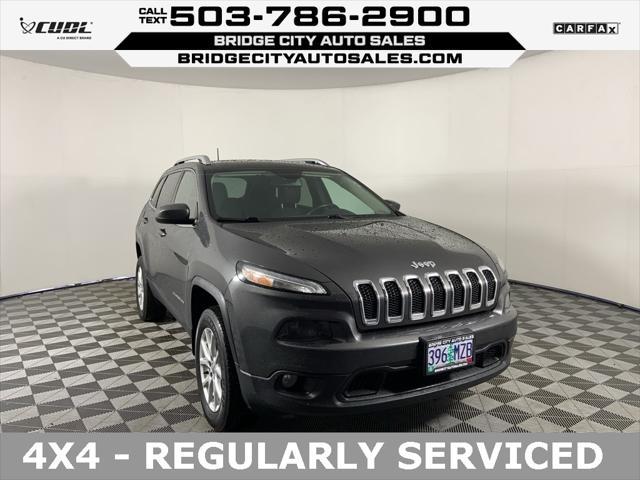 used 2017 Jeep Cherokee car, priced at $8,998