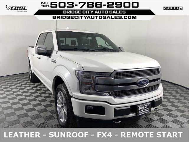 used 2018 Ford F-150 car, priced at $33,535